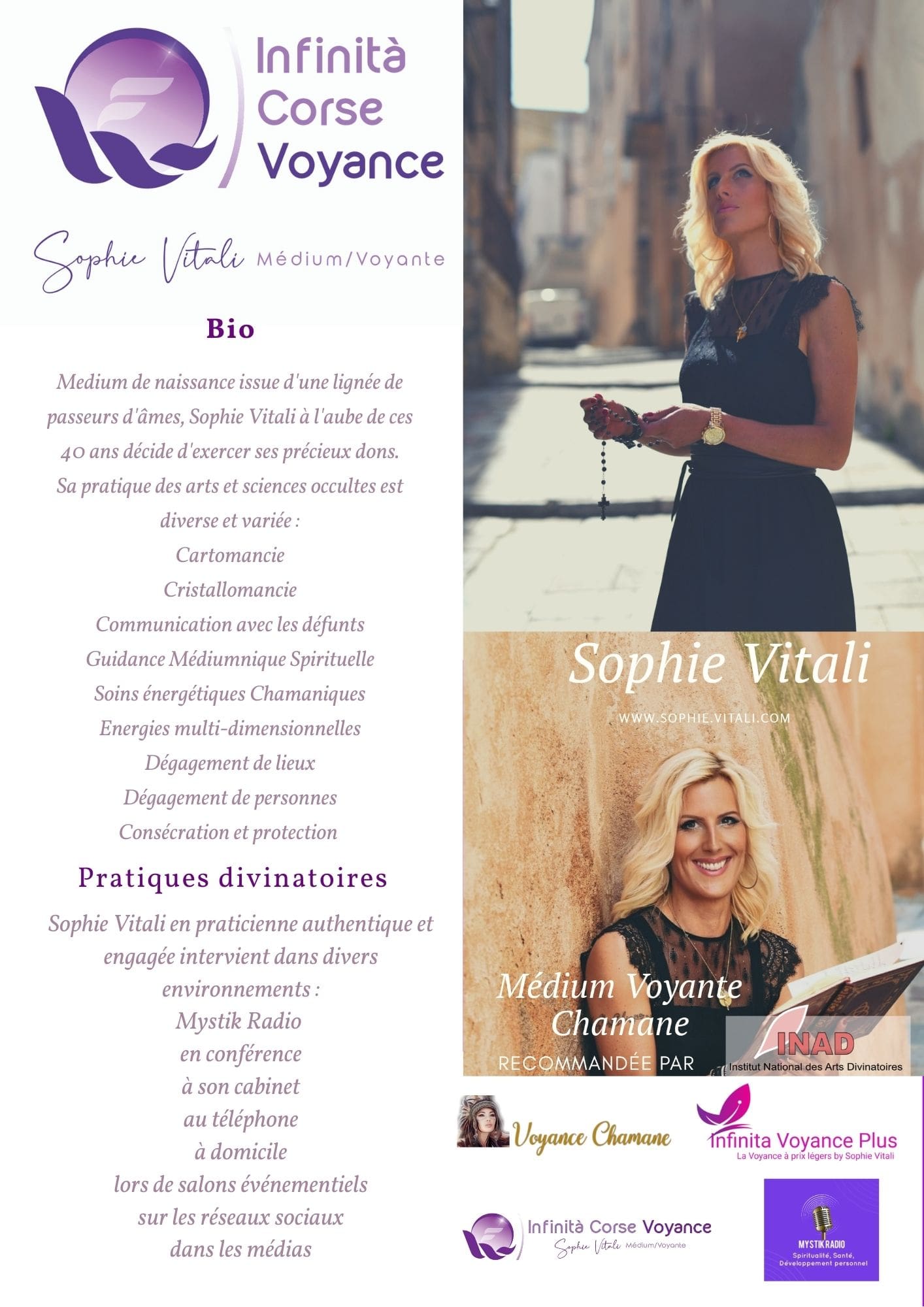 Le cabinet de voyance en Corse de Sophie Vitali médium et voyante Le cabinet de voyance en Corse de Sophie Vitali médium et voyante