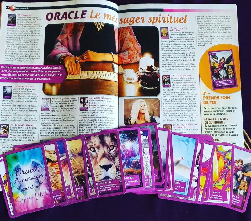Oracle Le messager spirituel de Sophie Vitali en exclusivité dans le magazine Vous et votre avenir